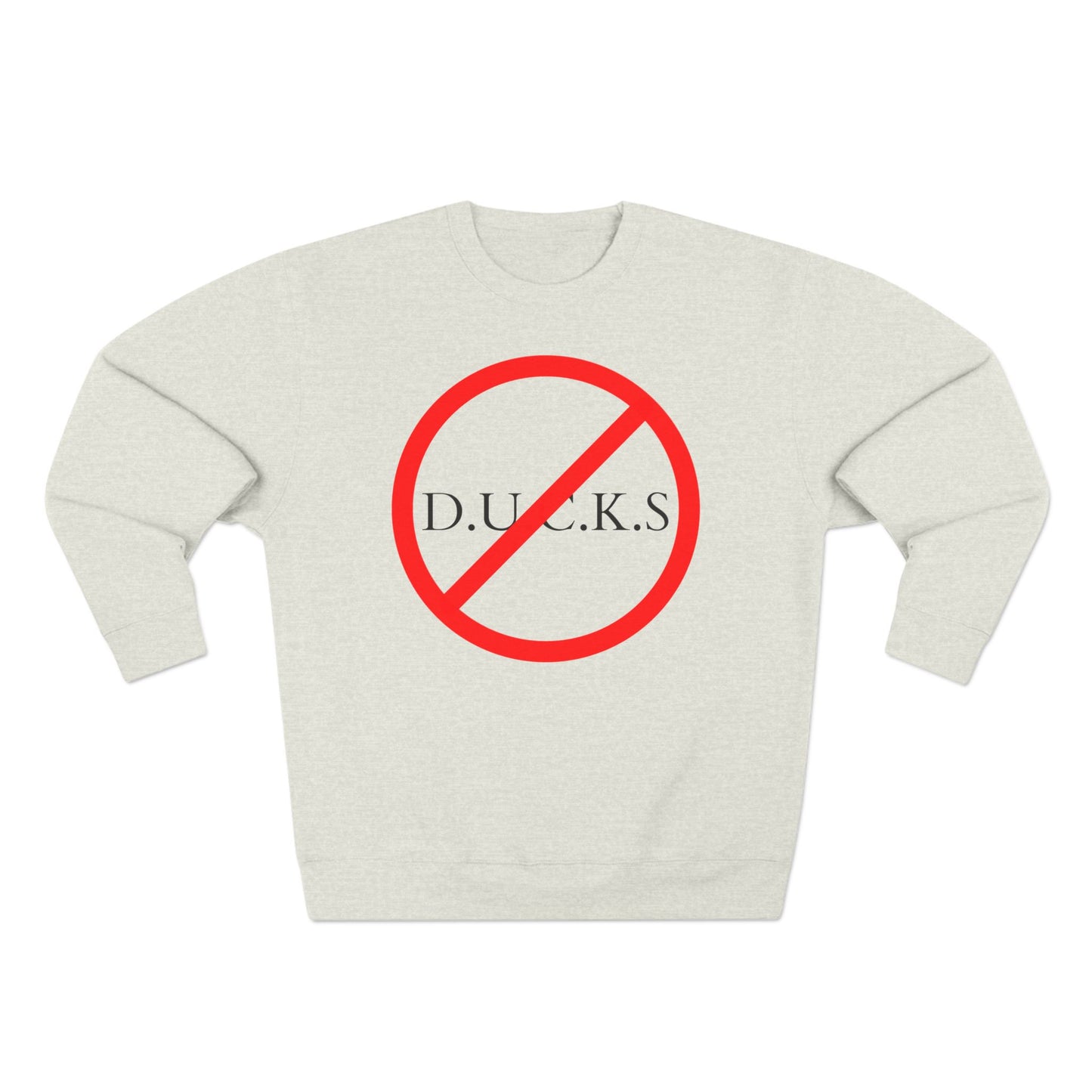 DUCKS Christian Black Crewneck