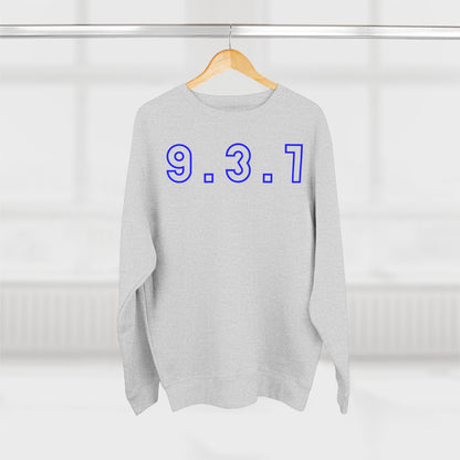 931 Crewneck Blue Words