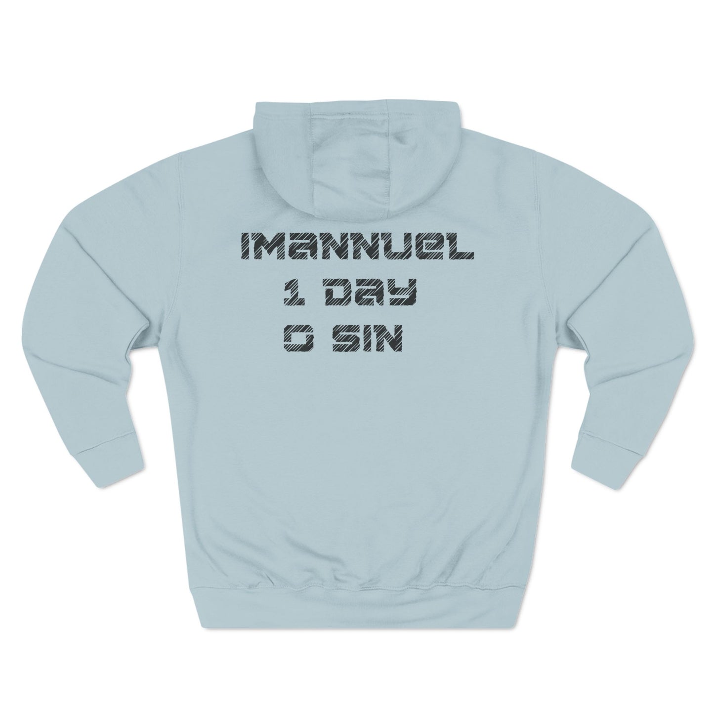 I-10 Christian Black Words Hoodie