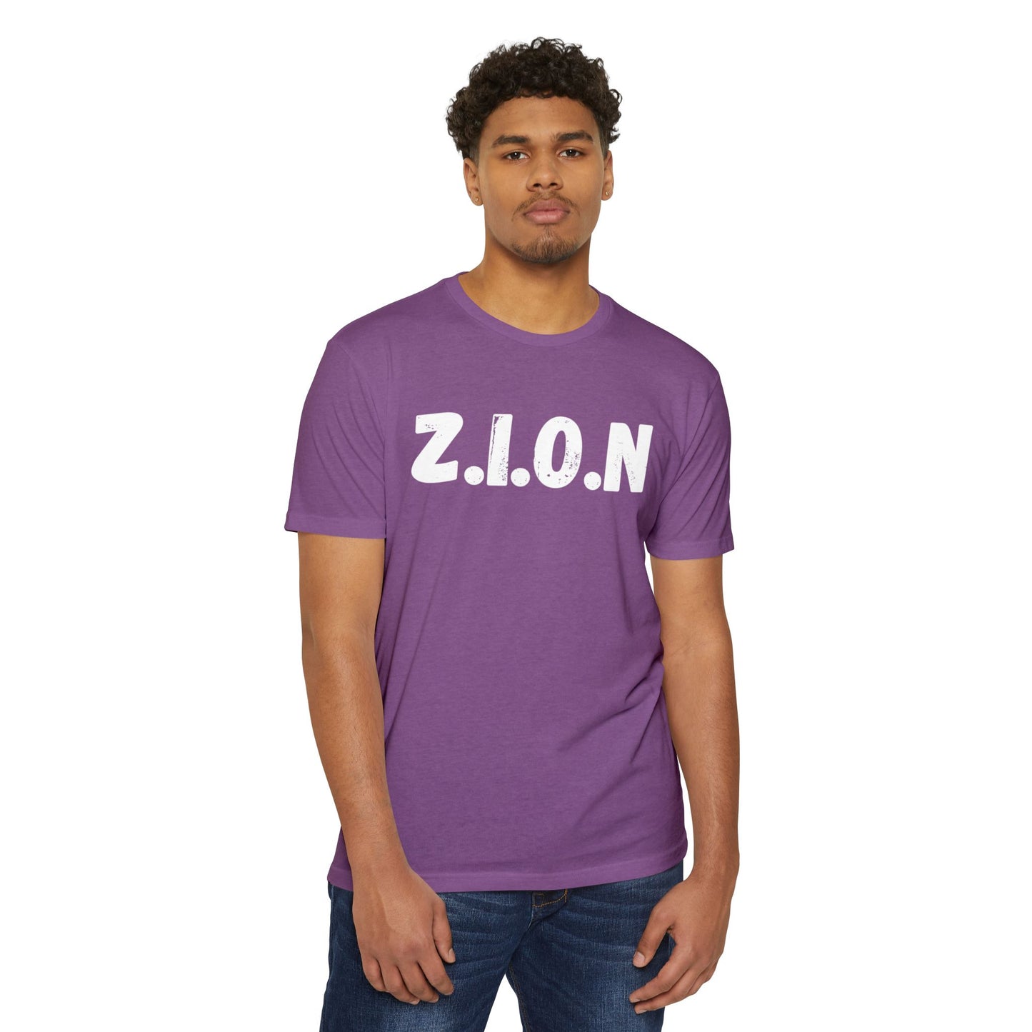 Adult Zion White Words & Image