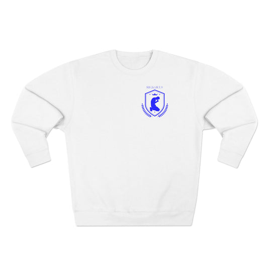 Heights Christian Blue Letters & Image Crewneck