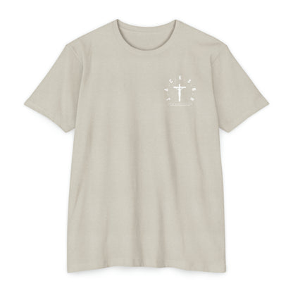Jackson White Cross & Letters Blended