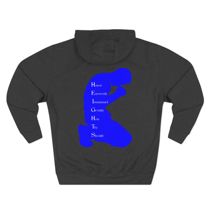 Heights Blue Hoodie
