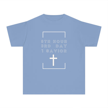 Youth 931 Christian White Letters
