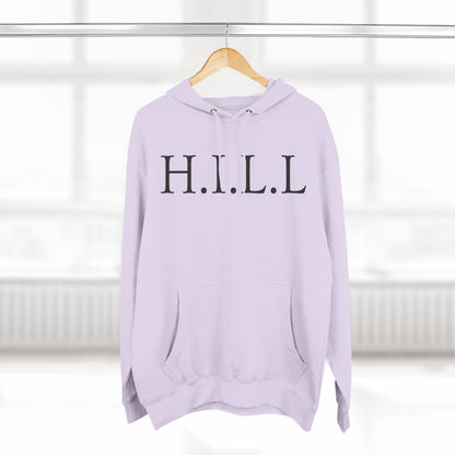 Hill Christian Black Words Hoodie