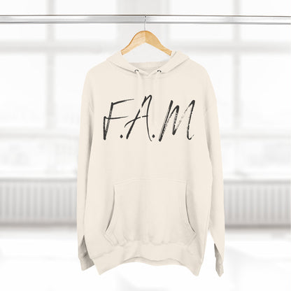 Fam Hoodie Black Words