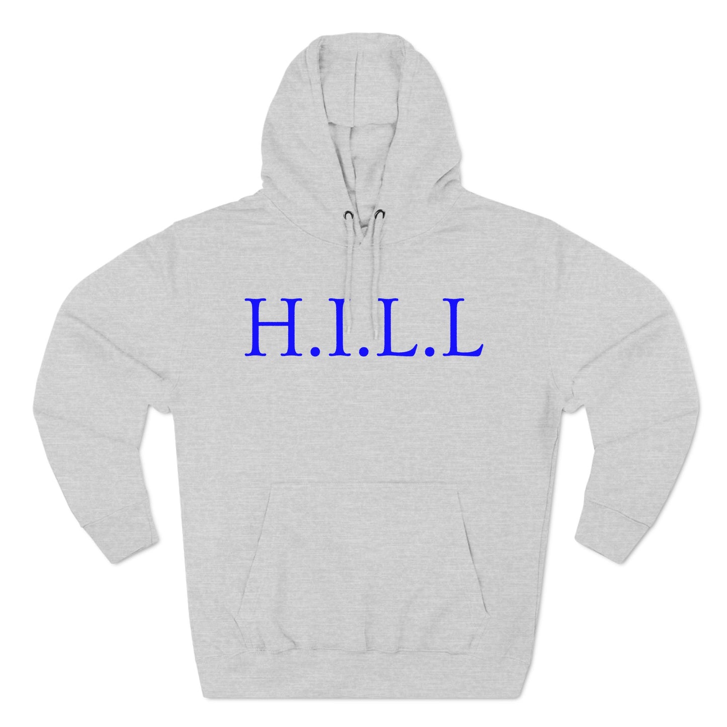Hill Christian Blue Words Hoodie
