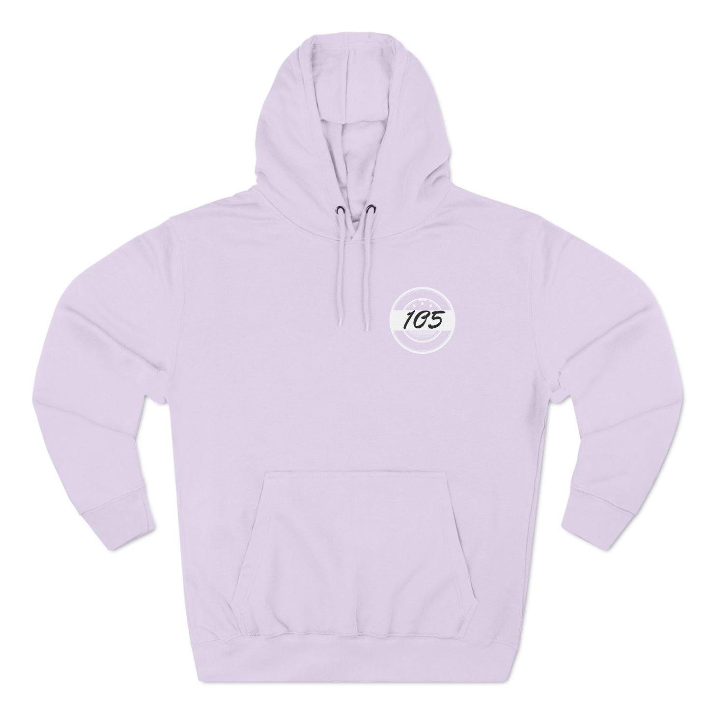 Adult 105 Christian White and Black Letters Hoodie