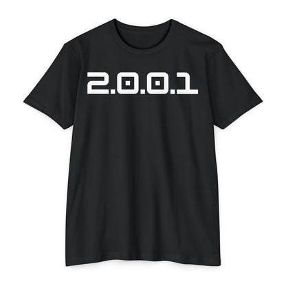 Adult 2001 Christian White Words Premium Tee