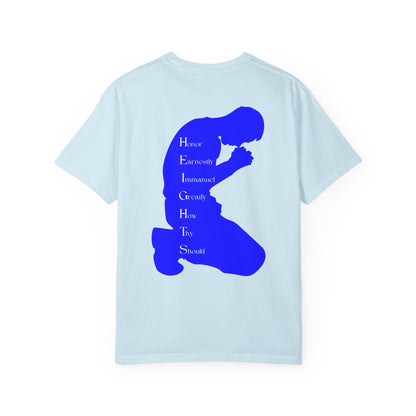 Heights Christian Blue Letters & Image