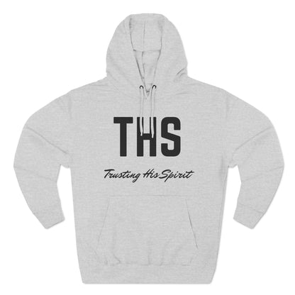 Adult THS Christian  Black Letters Hoodie