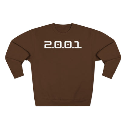 2001 Christian Crewneck White Words
