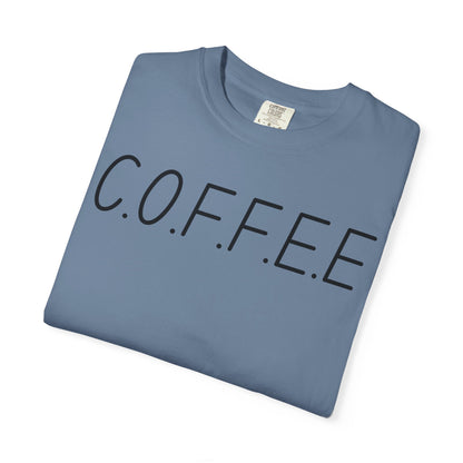 Specialty Adult Coffee Christian Blue Words & Woman Image