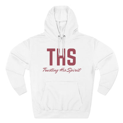 Adult THS Christian Marron Letters Hoodie