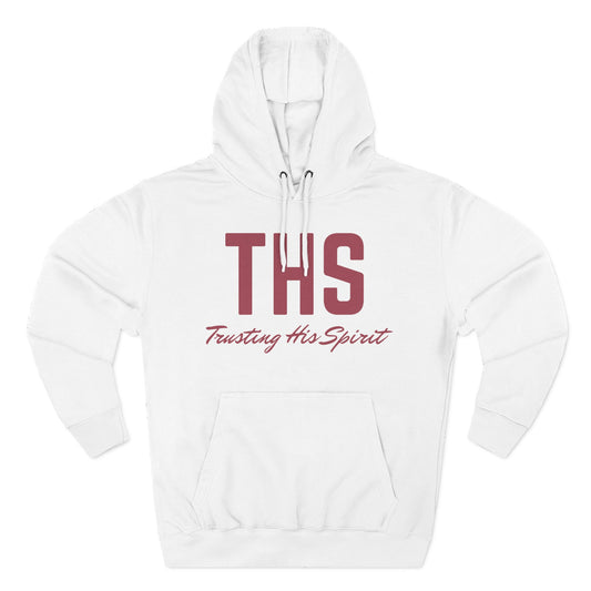 Adult THS Christian Marron Letters Hoodie