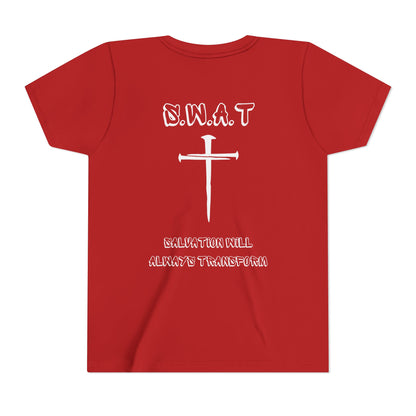 Youth Swat Christian White Words