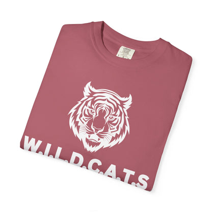 Wildcats Christian White Letters & Picture Specialty