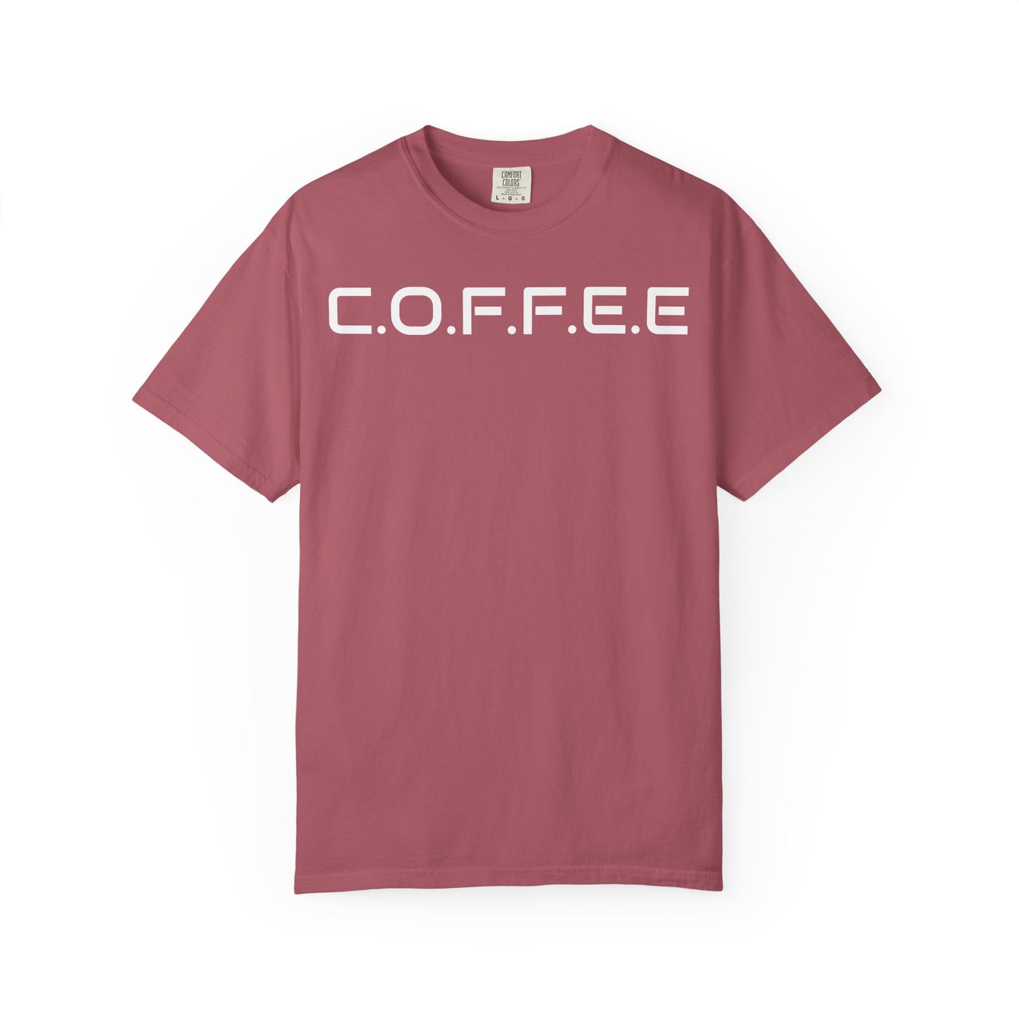 Adult Coffee Christian White Letters & Image