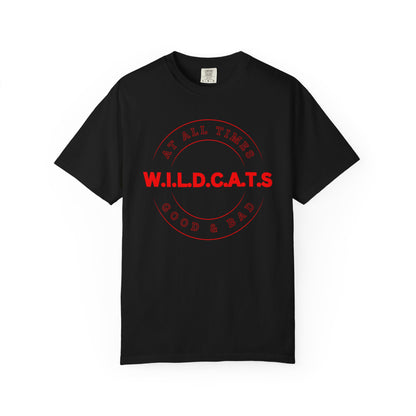 Wildcats Christian Red Letters & Picture