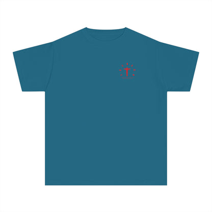 Youth Jackson Believing Christian Red Letters & Cross