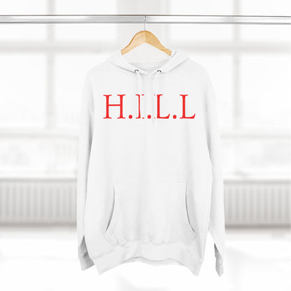 Hill Christian Red Words Hoodie