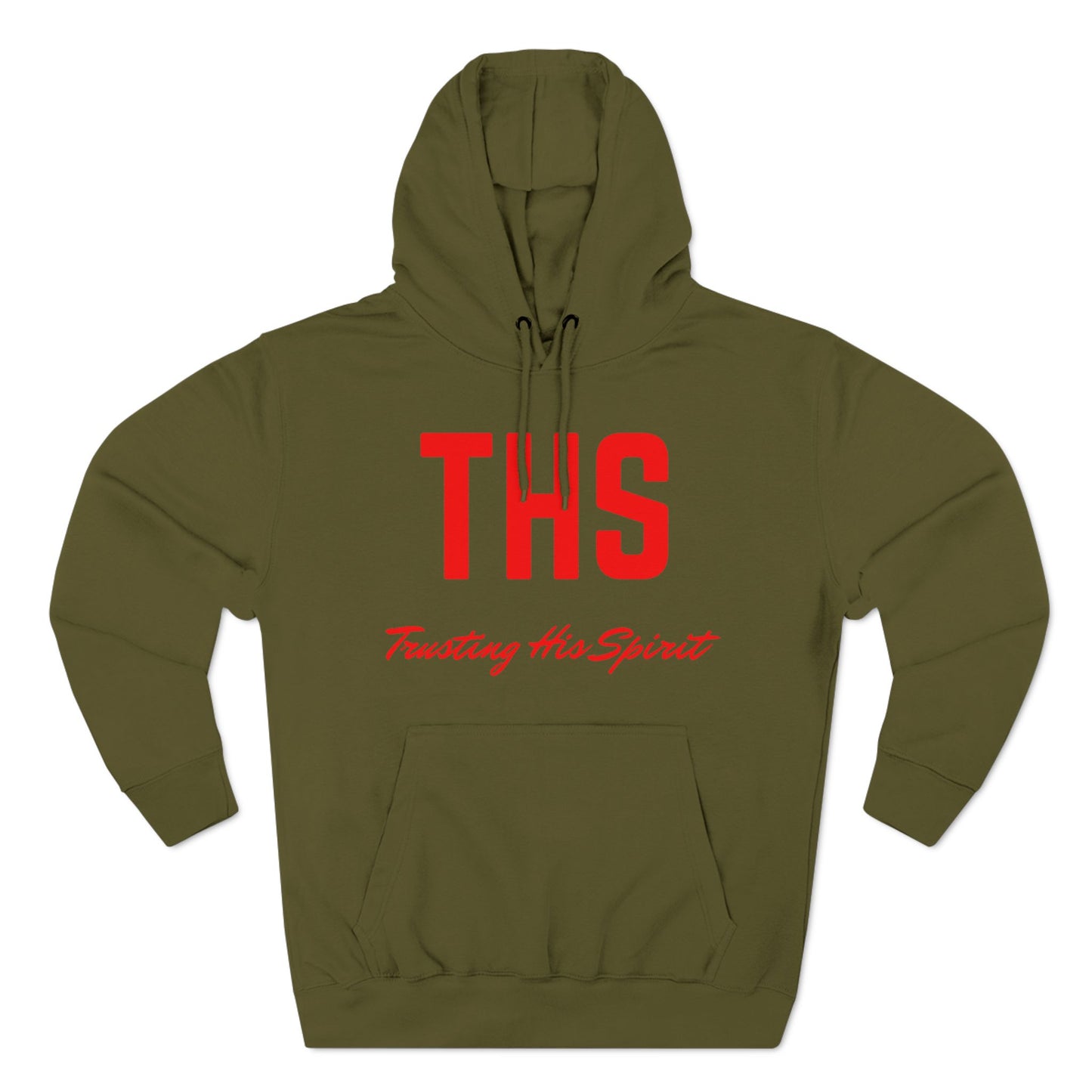 Adult THS Christian Red Letters Hoodie