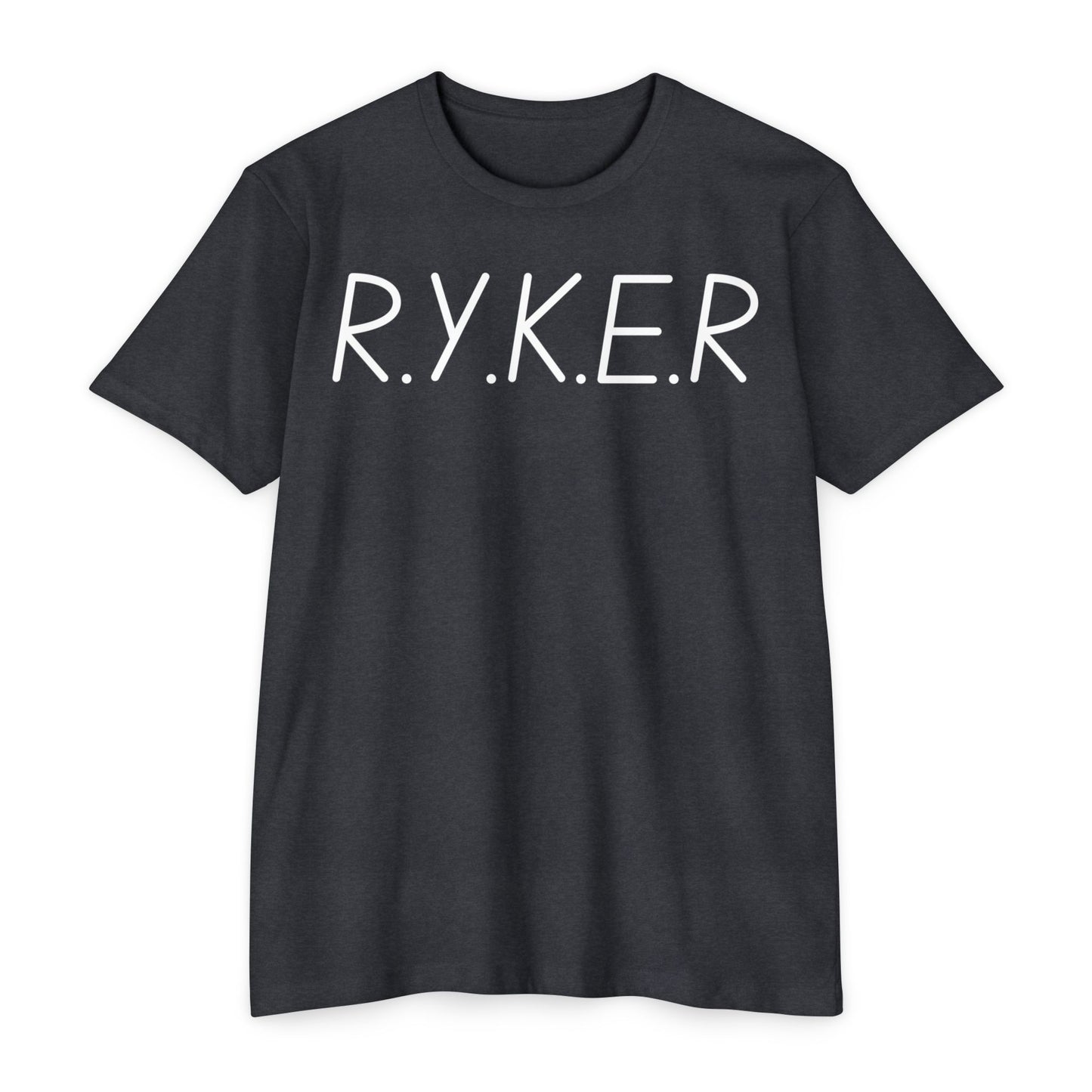 Adult RYKER Christian White Letters Premium Tee