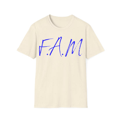 Fam Christian Blue Letters & Image