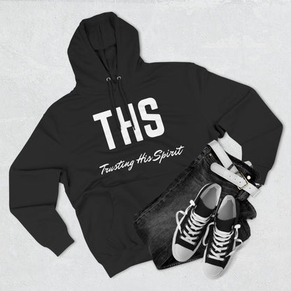 Adult THS Christian White Letters Hoodie