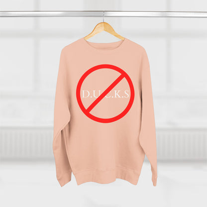 DUCKS Christian White Crewneck