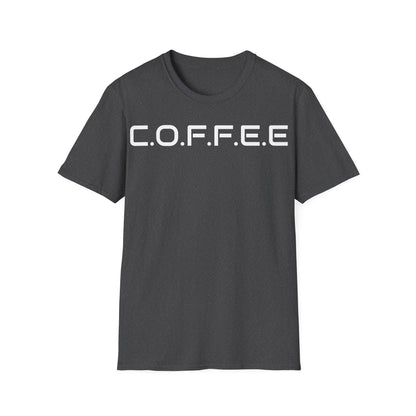 Adult Coffee Christian White Words Only