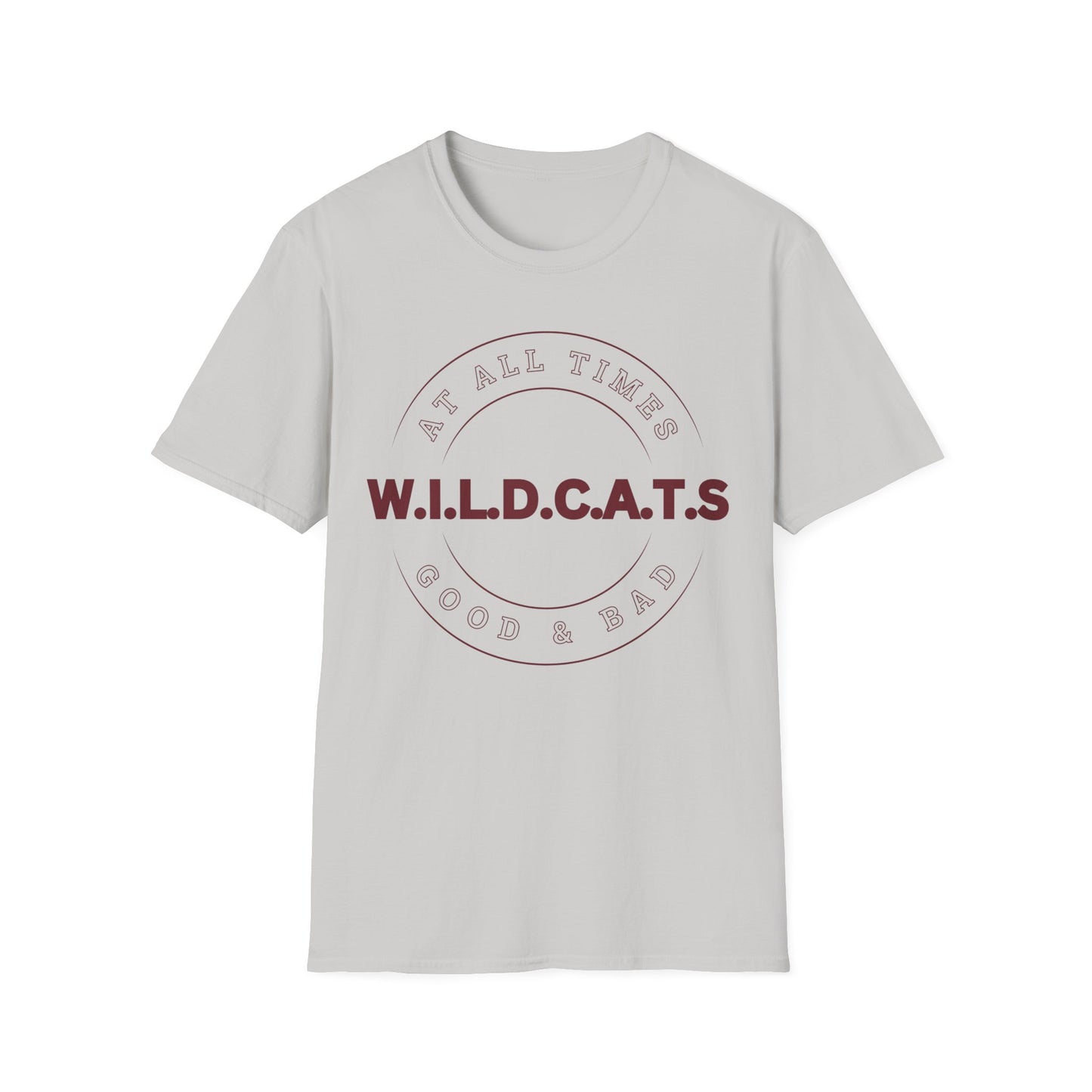 Wildcats Christian Marron Letters & Picture