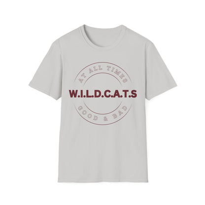 Wildcats Christian Marron Letters & Picture