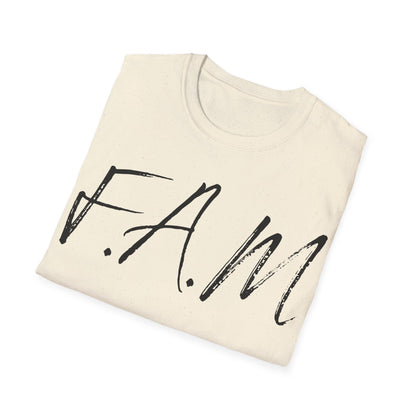 Fam Christian Black Letters & Image