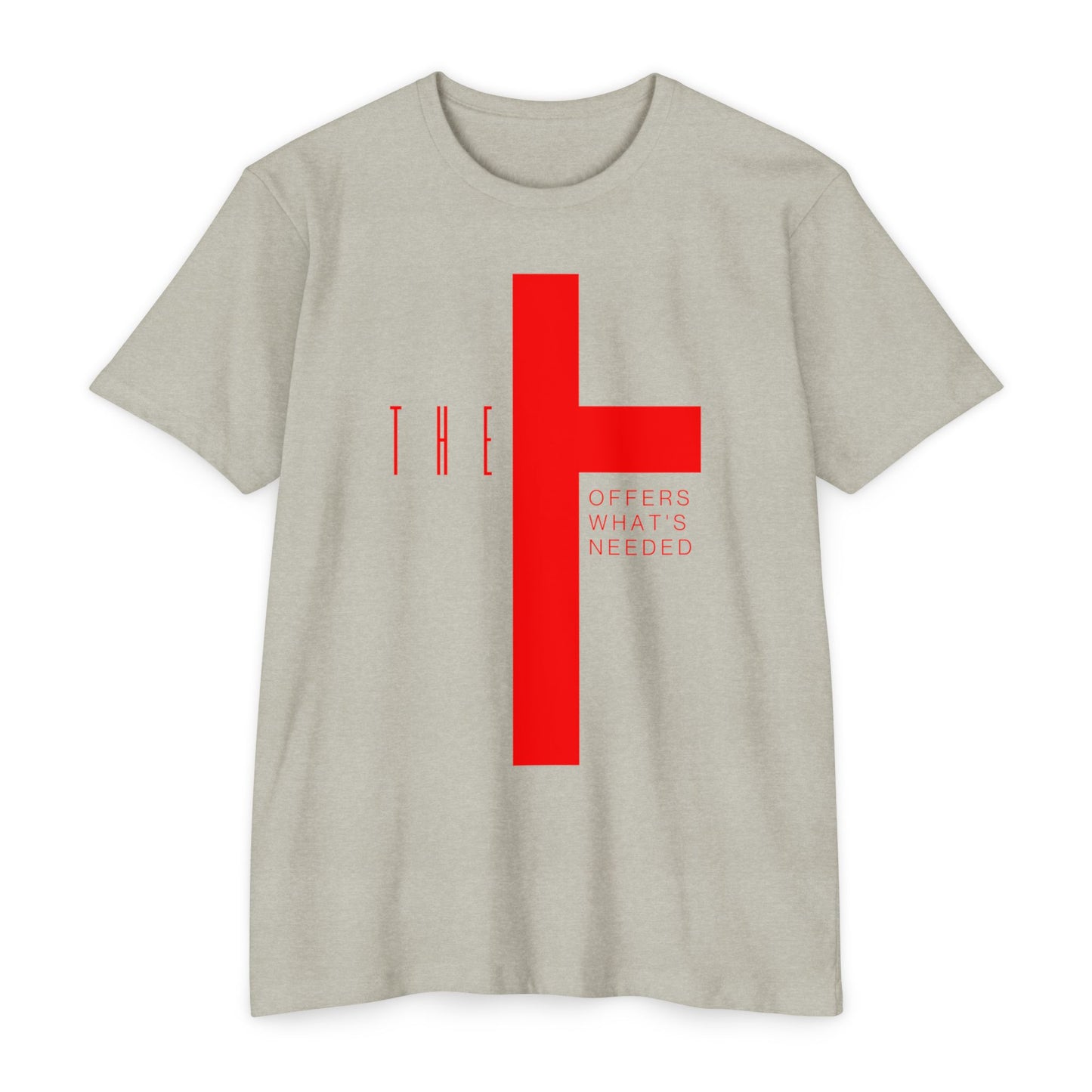 T-Town Red Cross & Letters Blended
