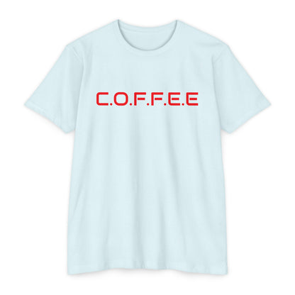 Adult Coffee Christian Red Words Only Blended