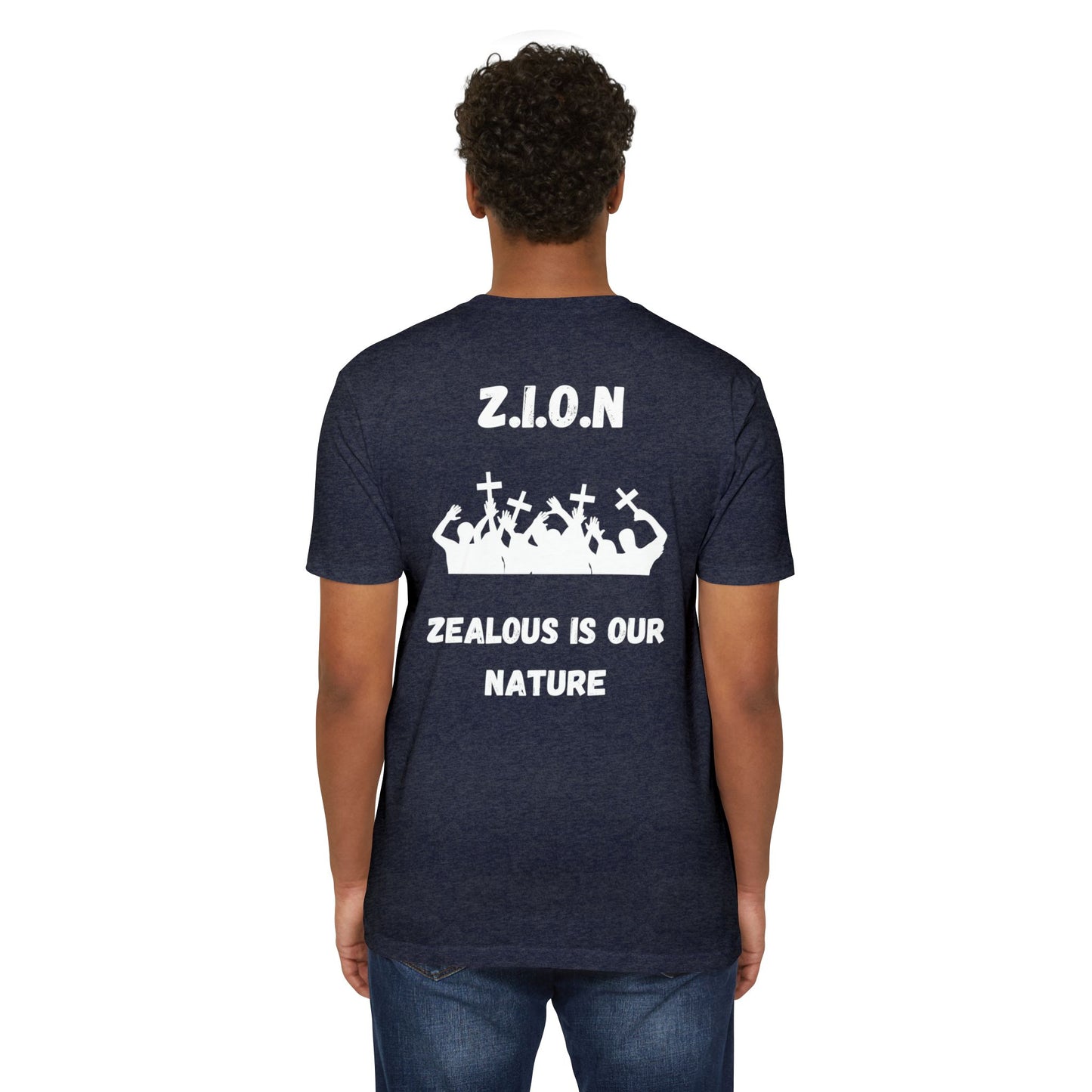 Adult Zion White Words & Image