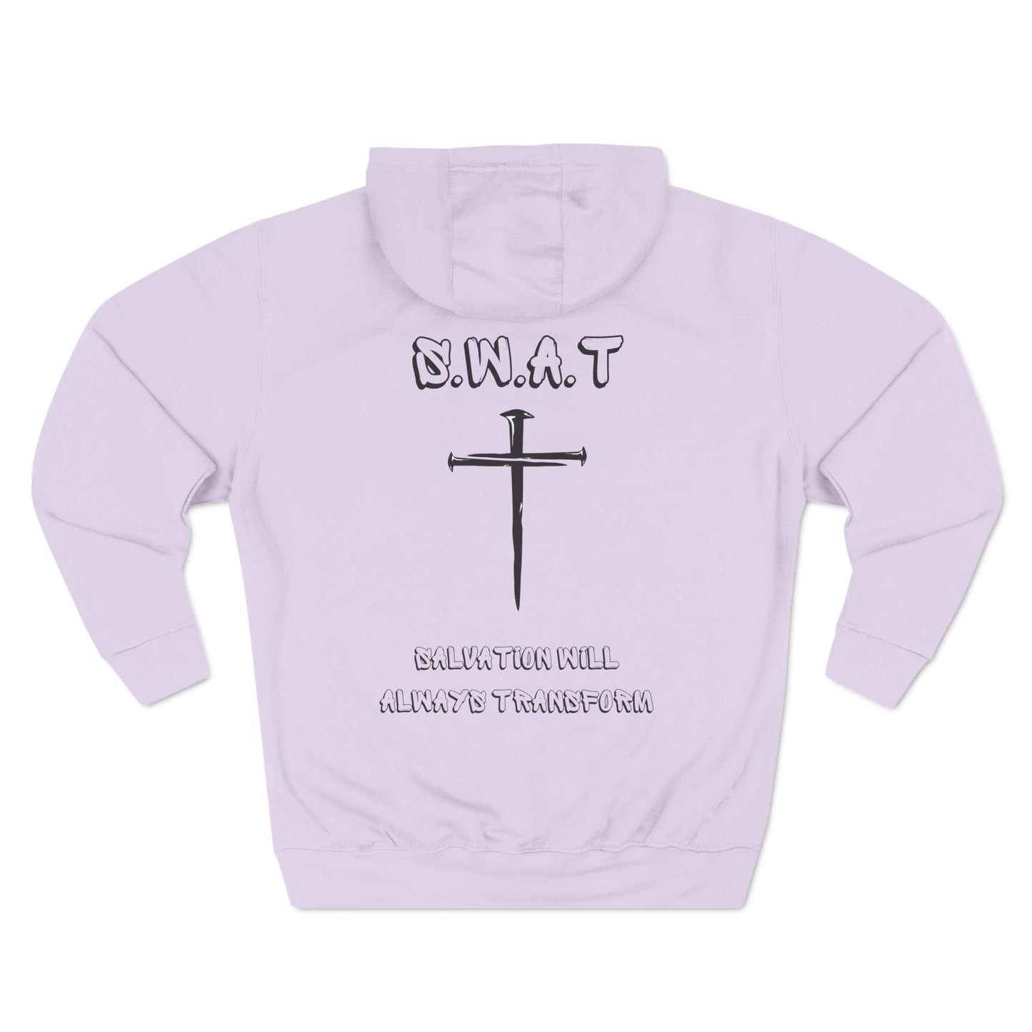 Swat Christian Black Words Hoodie