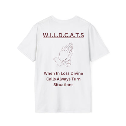 Wildcats Christian Marron Letters & Picture