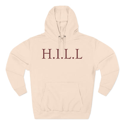 Hill Christian Marron Words Hoodie