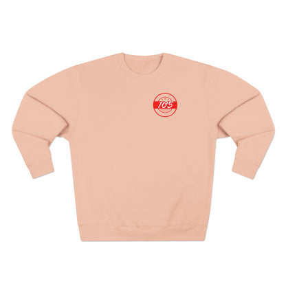 Adult 105 Christian Red and White Letters Crewneck