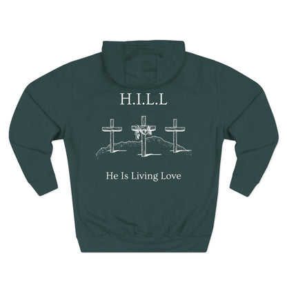 Hill Christian White Words Hoodie