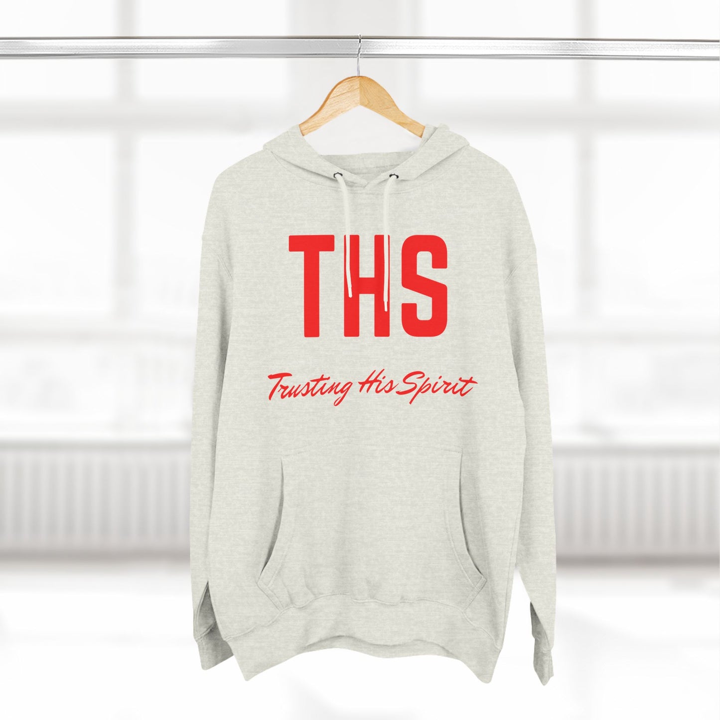 Adult THS Christian Red Letters Hoodie