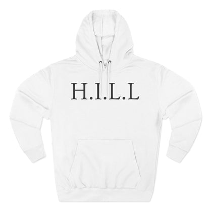 Adult Hill Christian Black Words Pullover Hoodie
