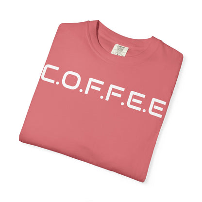 Adult Coffee Christian White Letters & Image