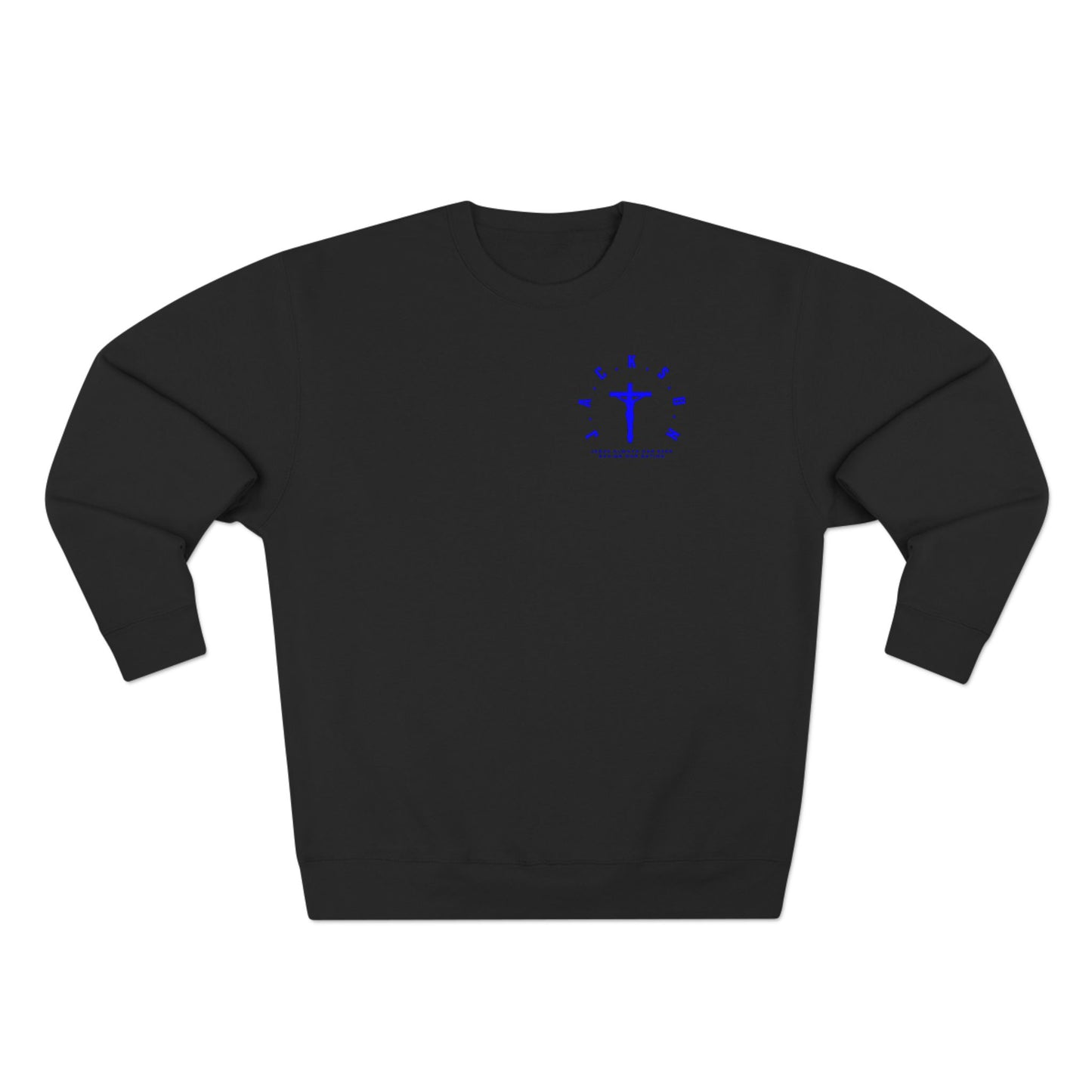 Jackson Blue Cross & Letters Crewneck