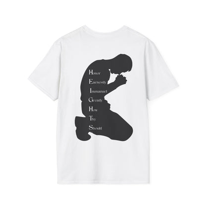 Heights Christian Black Letters & Image