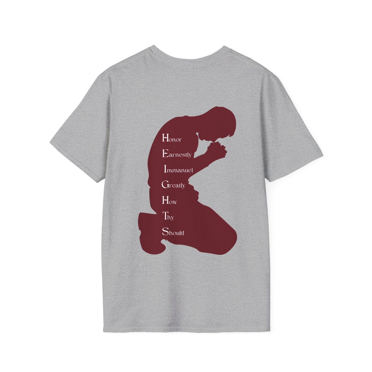Heights Christian Marron Letters & Image