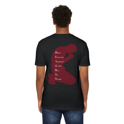 Heights Christian Marron Letters & Image Blended