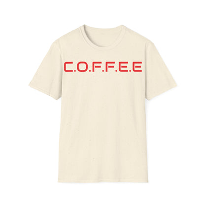 Adult Coffee Christian Red Words Only